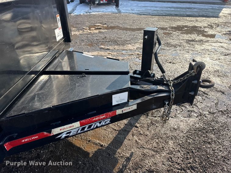 image for item EG2025 2024 Felling Trailers FT-10DT dump trailer