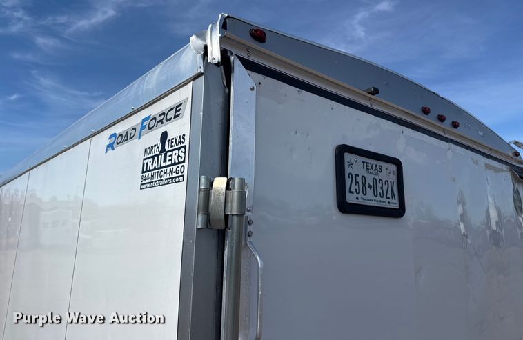 image for item EG2053 2019 Wells Cargo RF8520T3 enclosed cargo trailer