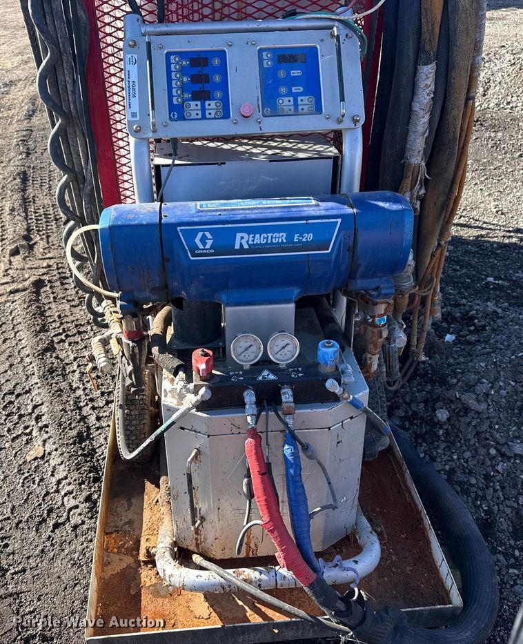 image for item EG2056 Graco Reactor E-20 spray foam insulation machine