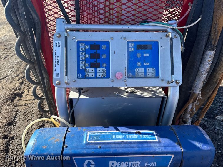 image for item EG2056 Graco Reactor E-20 spray foam insulation machine