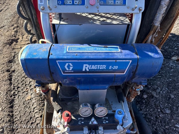 image for item EG2056 Graco Reactor E-20 spray foam insulation machine