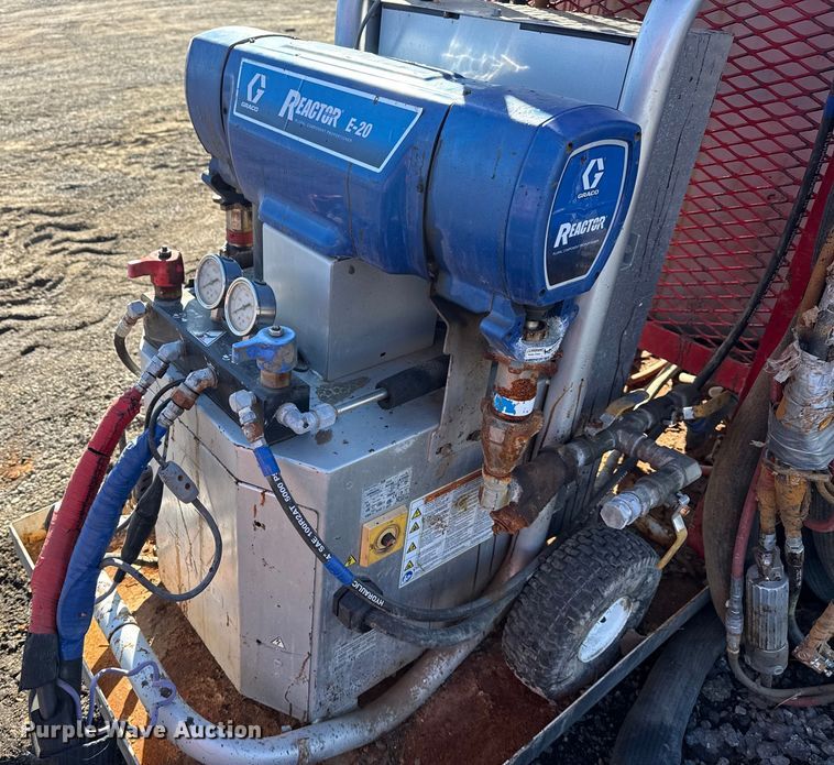 image for item EG2056 Graco Reactor E-20 spray foam insulation machine