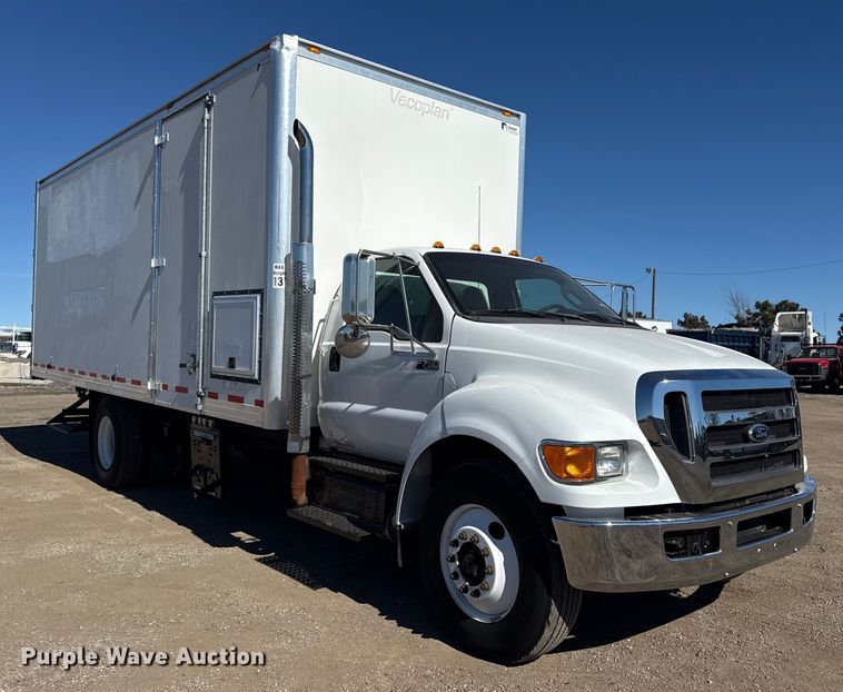 image for item EG2066 2012 Ford F750 Super Duty XL paper shredder truck