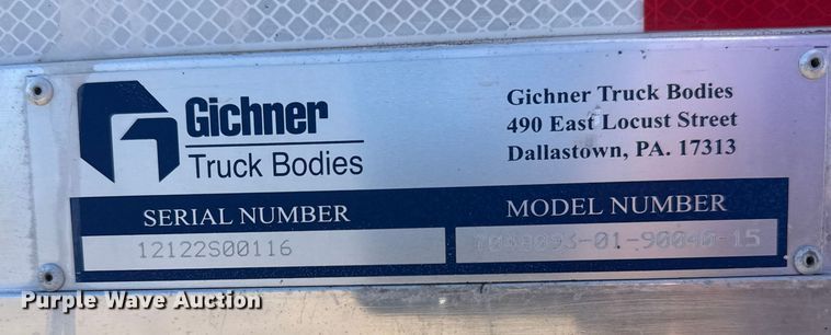 image for item EG2066 2012 Ford F750 Super Duty XL paper shredder truck