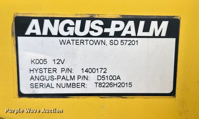 image for item EG2071 2004 Hyster H100XM forklift