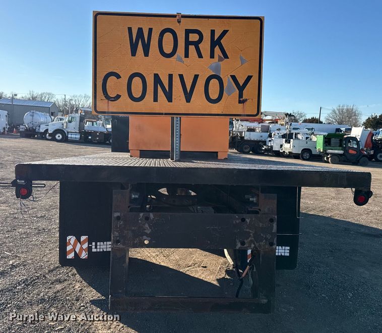 image for item EG2073 2010 International 4300 flatbed truck