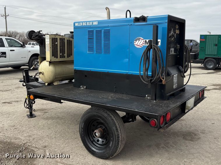 image for item EI5712 2011 Miller Big Blue 500D welder/generator