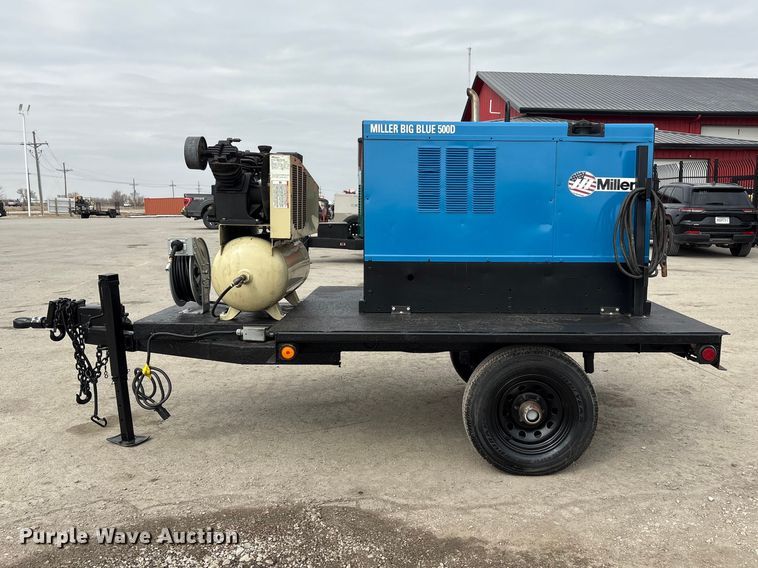 image for item EI5712 2011 Miller Big Blue 500D welder/generator