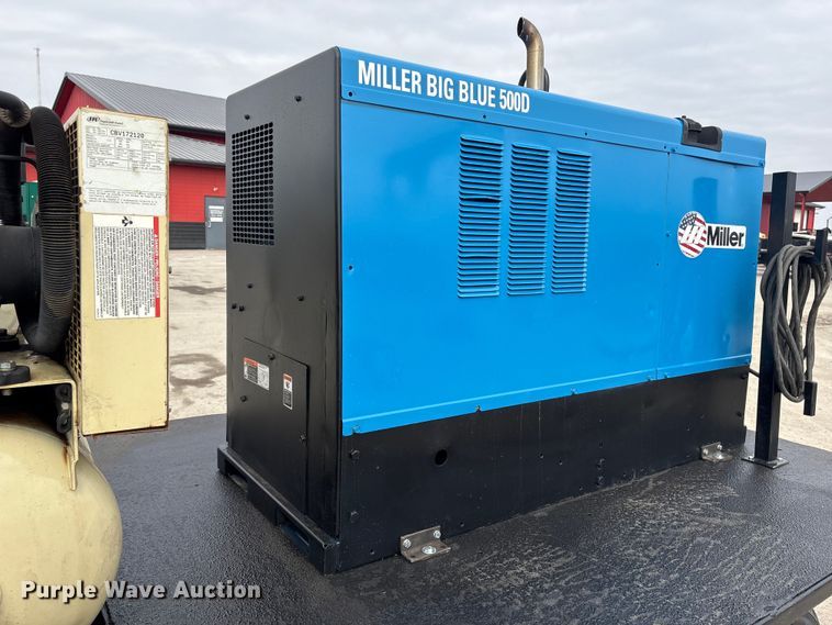 image for item EI5712 2011 Miller Big Blue 500D welder/generator