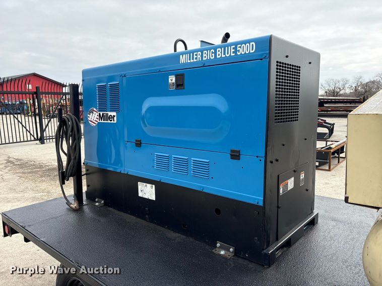 image for item EI5712 2011 Miller Big Blue 500D welder/generator