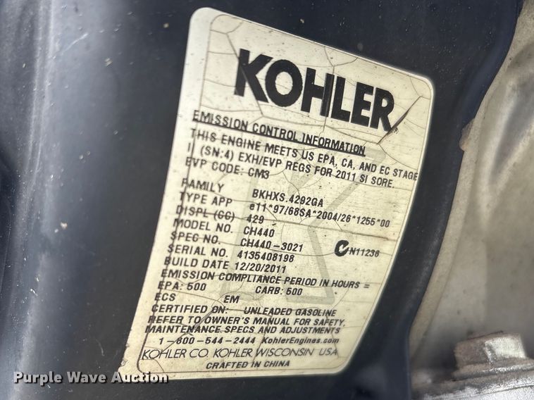 image for item EI5712 2011 Miller Big Blue 500D welder/generator