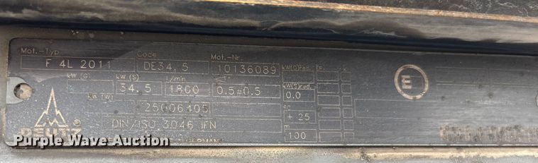 image for item EI5712 2011 Miller Big Blue 500D welder/generator