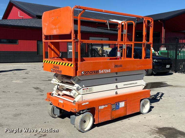 image for item EI5723 2019 Snorkel S4726E ANSI scissor lift