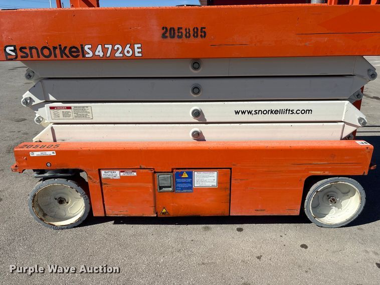 image for item EI5723 2019 Snorkel S4726E ANSI scissor lift