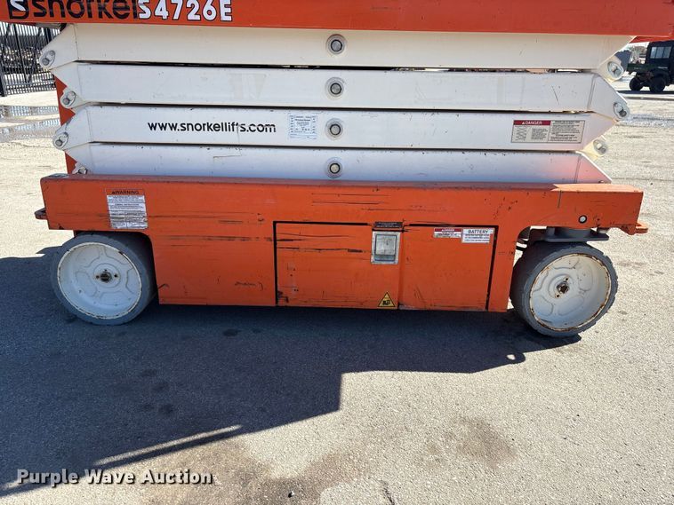 image for item EI5723 2019 Snorkel S4726E ANSI scissor lift