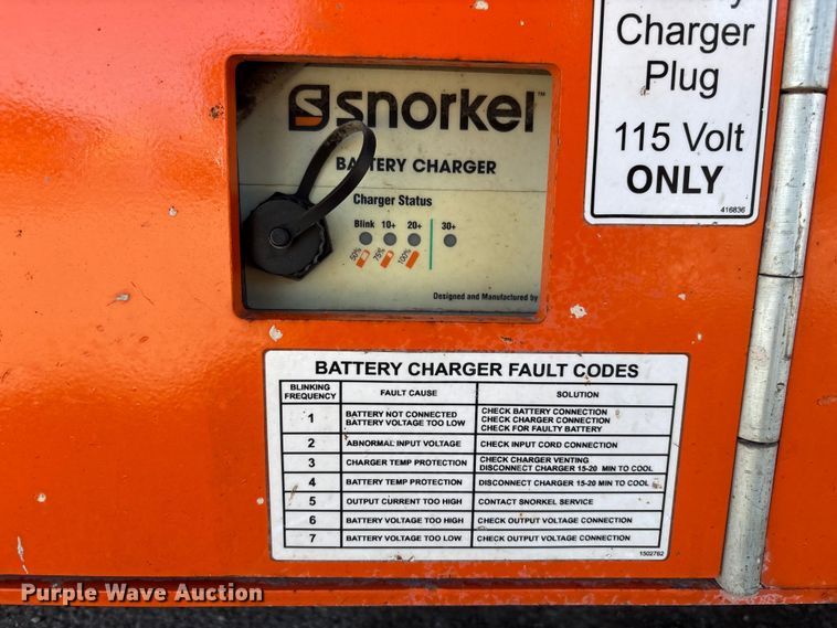 image for item EI5723 2019 Snorkel S4726E ANSI scissor lift