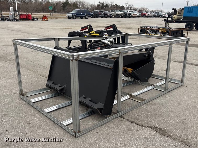 image for item EI5728 2025 Pabreak BE232 skid steer backhoe