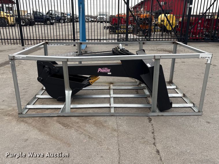 image for item EI5728 2025 Pabreak BE232 skid steer backhoe