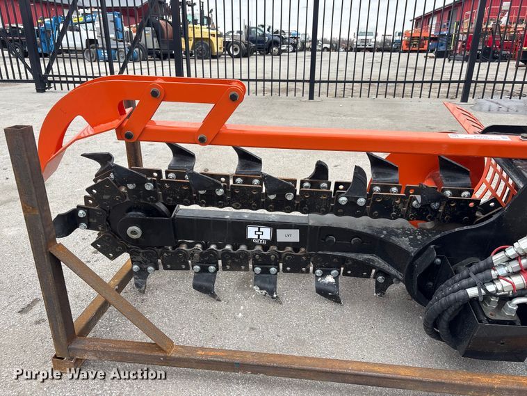 image for item EI5732 2025 Giyi D39 skid steer trencher