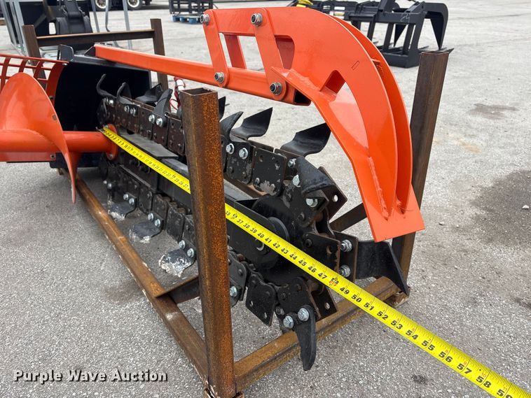 image for item EI5732 2025 Giyi D39 skid steer trencher