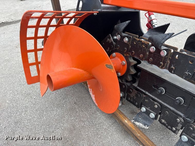 image for item EI5732 2025 Giyi D39 skid steer trencher