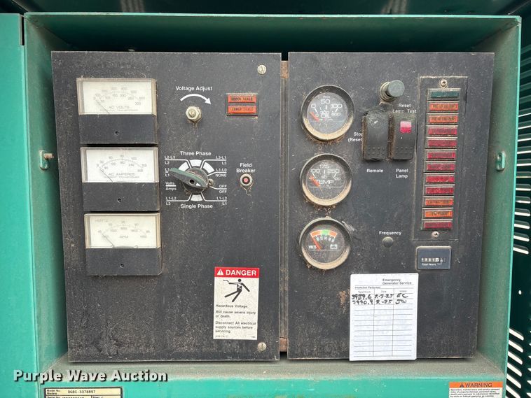 image for item EI5734 1999 Onan DGBC-3378897 generator