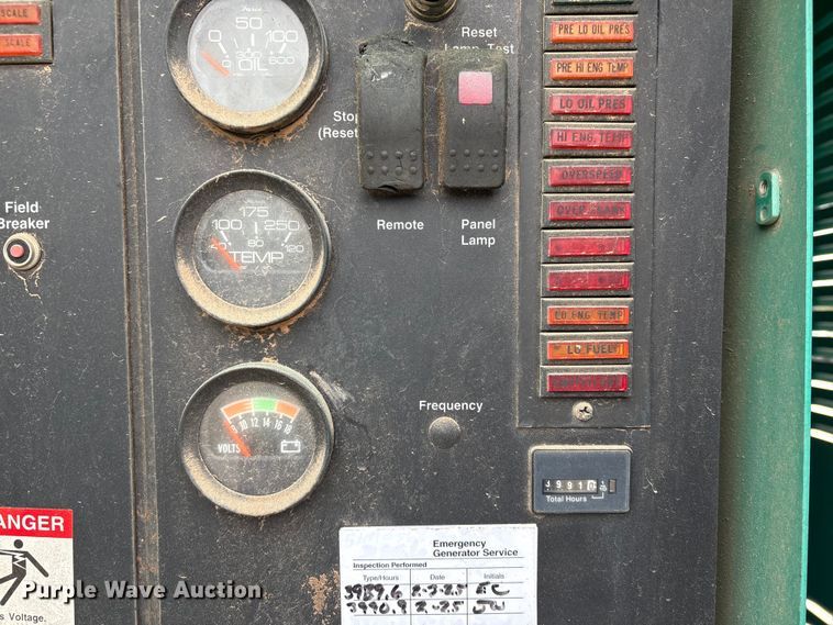 image for item EI5734 1999 Onan DGBC-3378897 generator