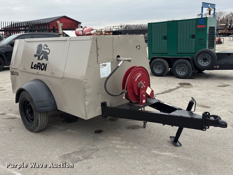 image for item EI5735 1996 LeRoi XQ185DJ-E air compressor