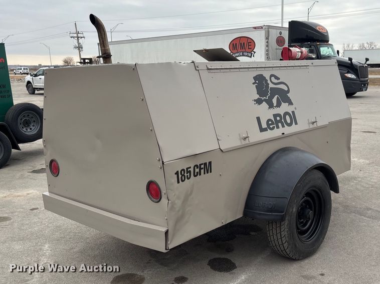 image for item EI5735 1996 LeRoi XQ185DJ-E air compressor