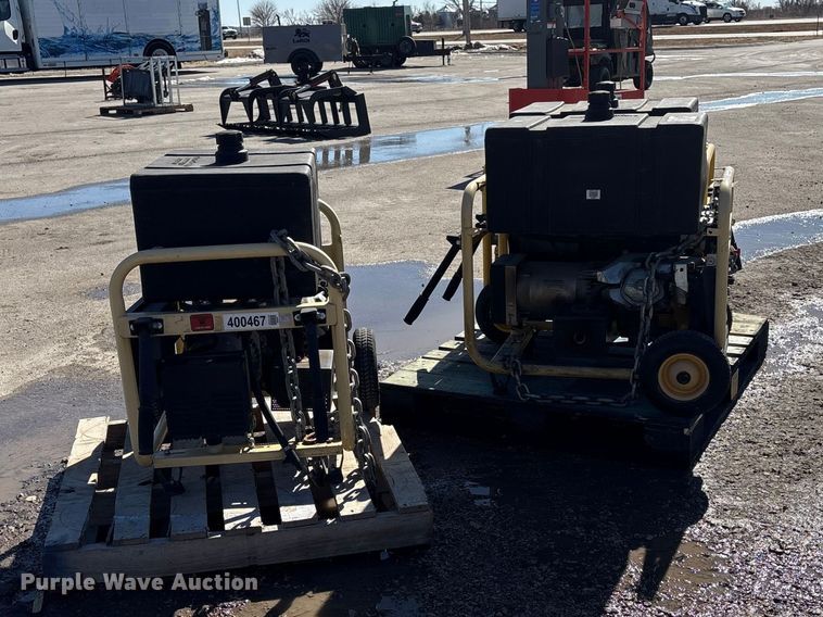 image for item EI5737 (3) McCulloch FG6000MKUD-C generators