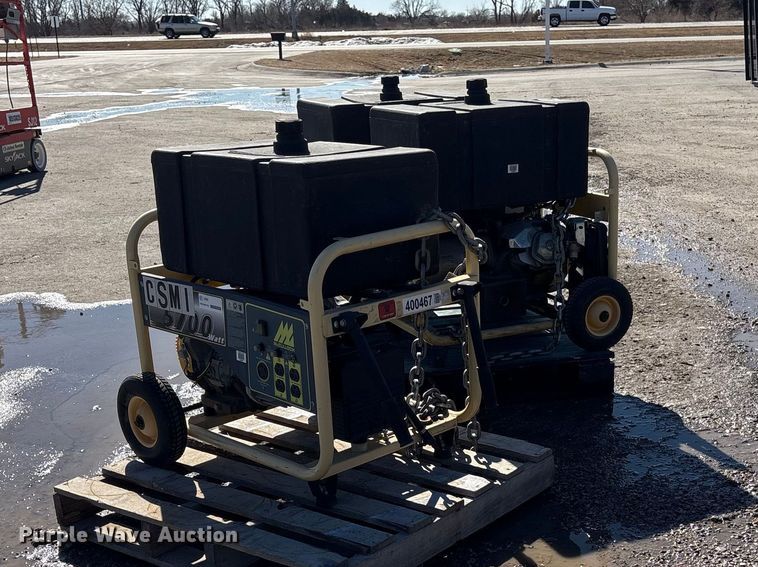 image for item EI5737 (3) McCulloch FG6000MKUD-C generators