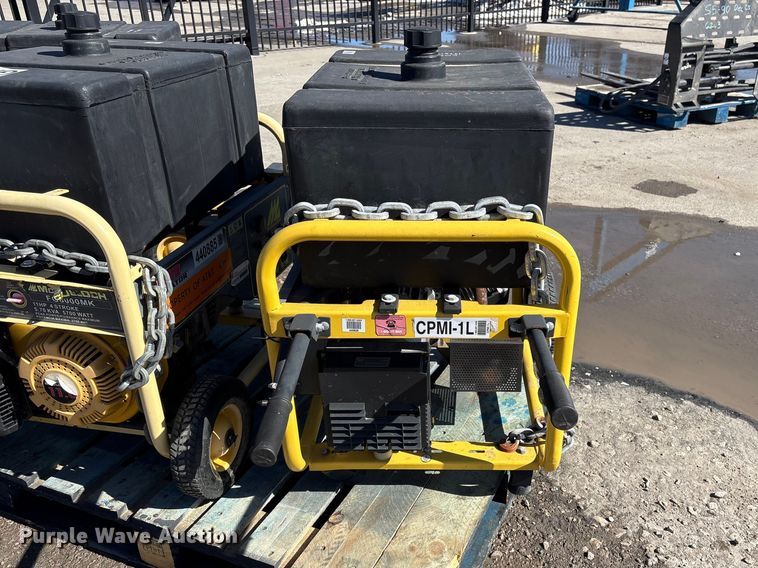 image for item EI5737 (3) McCulloch FG6000MKUD-C generators