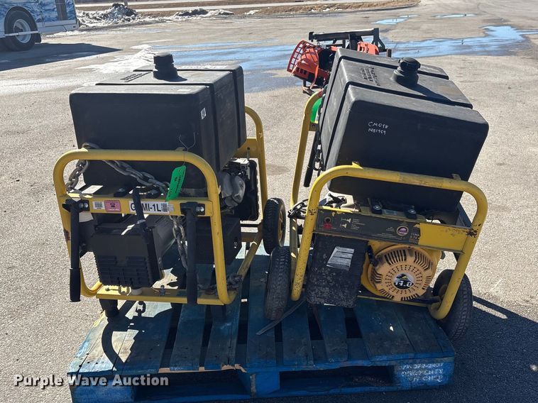 image for item EI5738 (2) McCulloch FG6000MKUD-C generators 