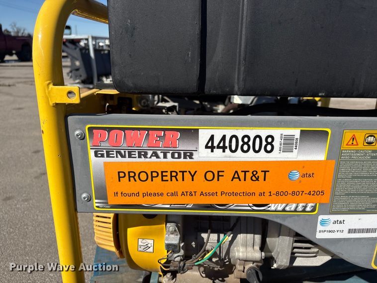 image for item EI5738 (2) McCulloch FG6000MKUD-C generators 