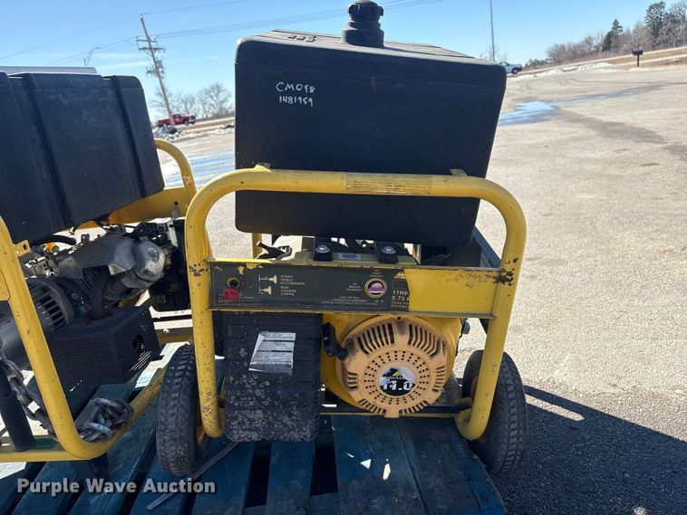 image for item EI5738 (2) McCulloch FG6000MKUD-C generators 