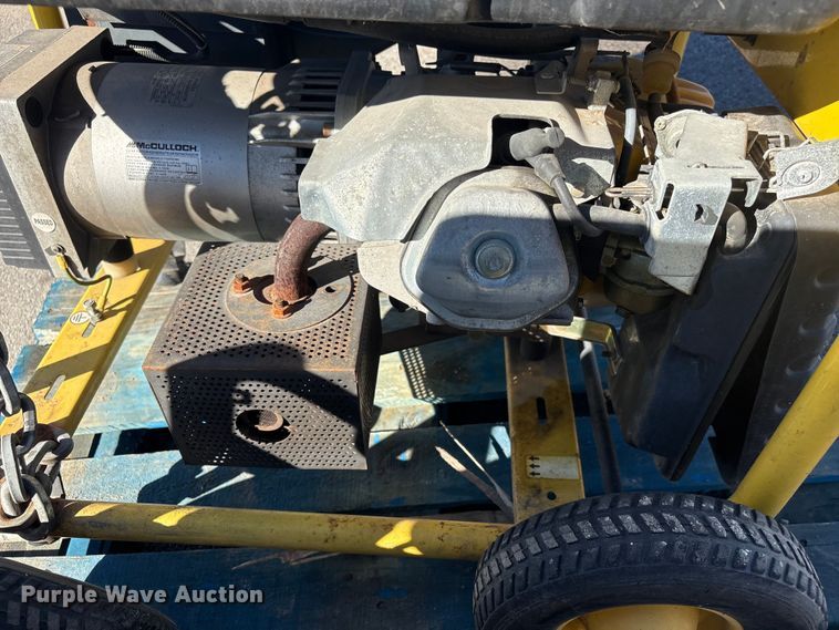 image for item EI5738 (2) McCulloch FG6000MKUD-C generators 