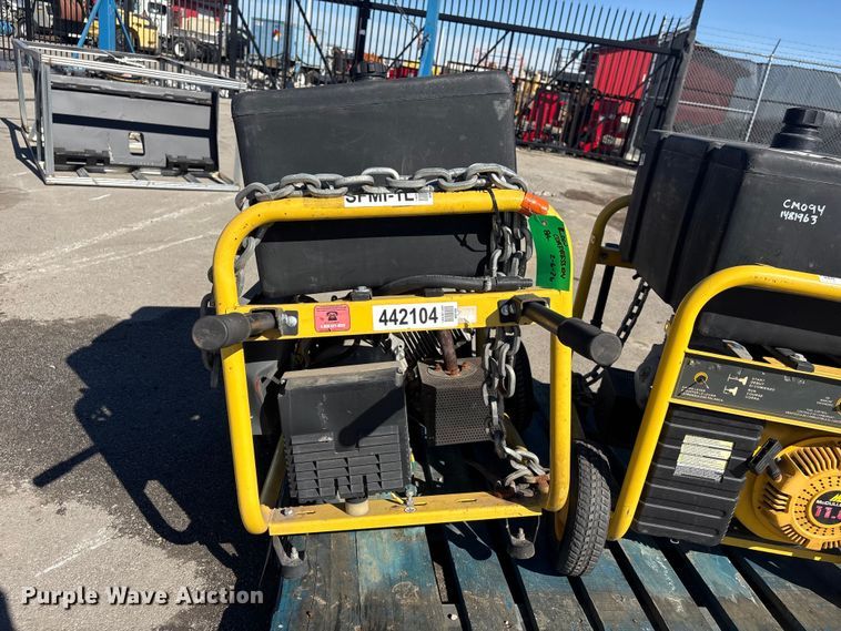 image for item EI5738 (2) McCulloch FG6000MKUD-C generators 