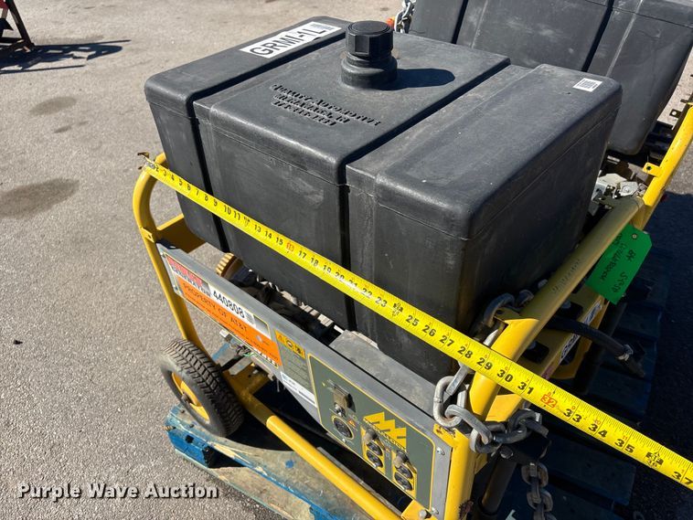 image for item EI5738 (2) McCulloch FG6000MKUD-C generators 