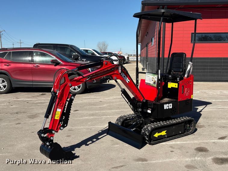 image for item EI5739 2025 Vicsec VC13 mini excavator