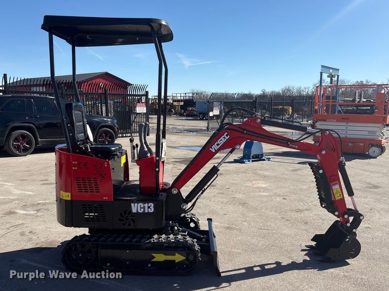 image for item EI5739 2025 Vicsec VC13 mini excavator