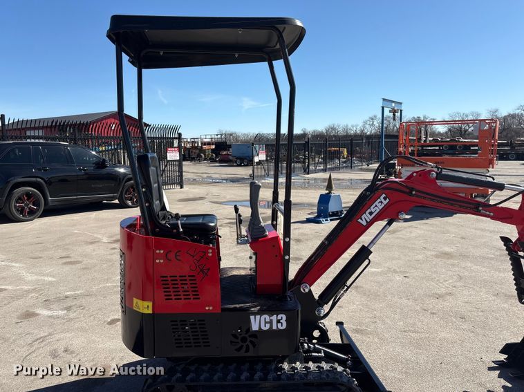 image for item EI5739 2025 Vicsec VC13 mini excavator