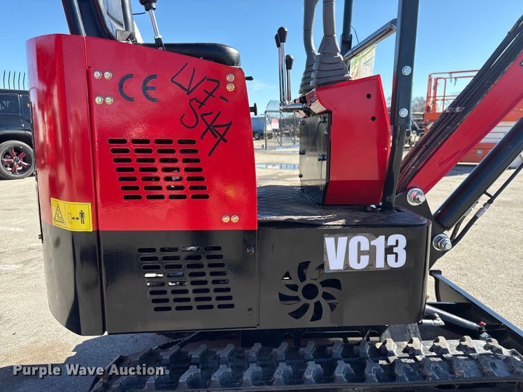 image for item EI5739 2025 Vicsec VC13 mini excavator
