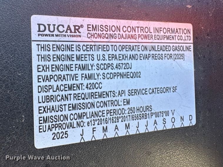 image for item EI5739 2025 Vicsec VC13 mini excavator