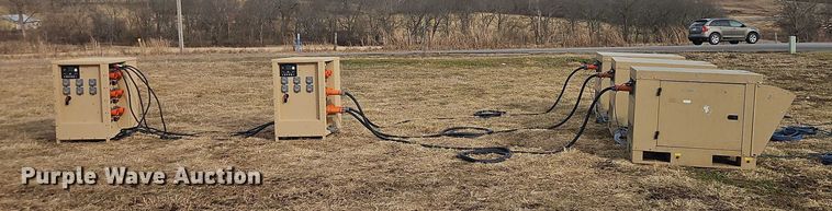 image for item EO7001 (3) generators with distribution boxes