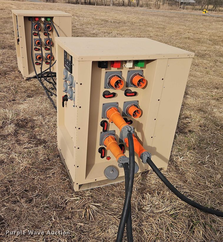 image for item EO7001 (3) generators with distribution boxes