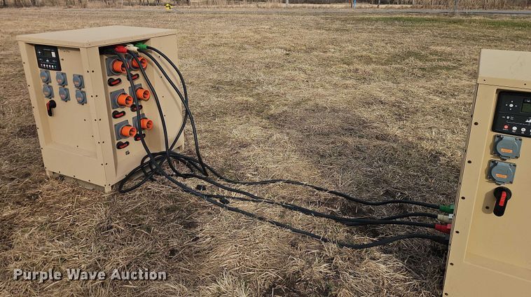 image for item EO7001 (3) generators with distribution boxes