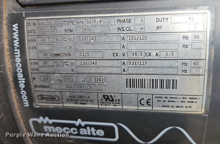 image for item EO7001 (3) generators with distribution boxes