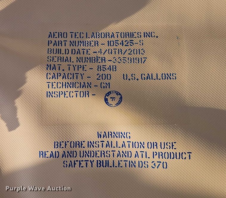 image for item EO7003 ATL Petro-flex fuel bladder