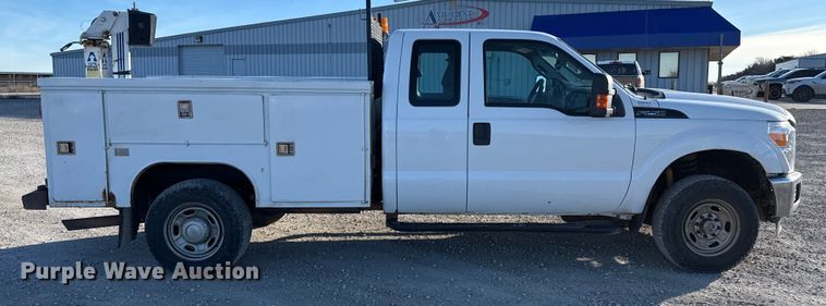 image for item EP2900 2011 Ford F250 Ext. Cab utility bed pickup truck