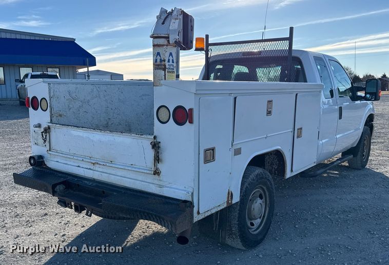 image for item EP2900 2011 Ford F250 Ext. Cab utility bed pickup truck